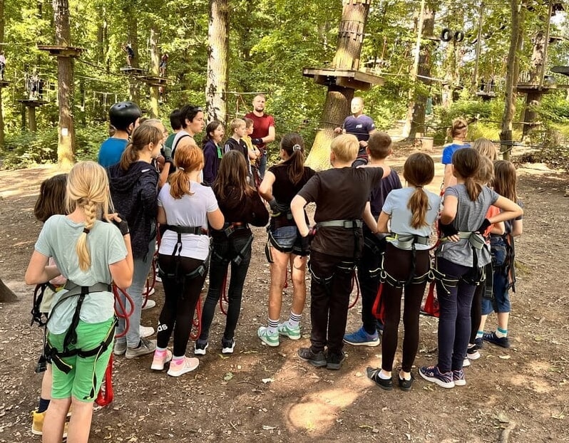 Kindergeburtstag im Kletterwald